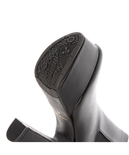 Mafmof（マフモフ）の「Mafmof(マフモフ) ボリューム厚底ストーム太ヒールサイドゴアヒール ブーツ（ブーツ・レディース・ブラック/ブラック系その他・S/M/LL/L）」の7枚目の写真