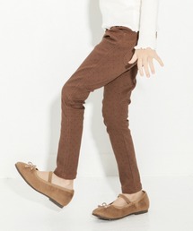 ギンガムチェック柄/ドット柄プレミアムストレッチパンツ