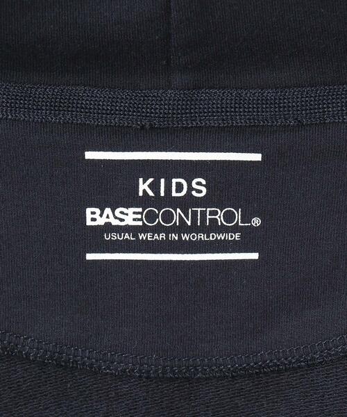 BASECONTROL(ベースコントロール)の「◆KIDS ストレッチ裏毛 スウェット スターラインジップパーカー(パーカー・キッズ・ネイビー/ブラック/グレー/ライトブルー/パープル系4・12/11/13/14)」の12枚目の写真