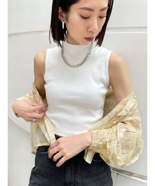 EMODA（エモダ）の「ボリュームチェーンネックレス（ネックレス・レディース・シルバー/ゴールド・FREE）」の13枚目の写真