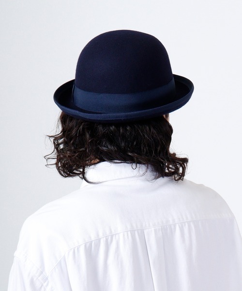 美品 POANCA ポアンカ ボーラー ハット ウールハット ターコイズ FORK