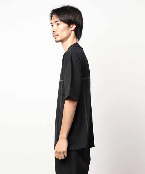 STYLEMIXER(スタイルミキサー)の「ベーシックステッチT(Tシャツ/カットソー・メンズ・ホワイト/ブラック/ベージュ・X-LARGE/MEDIUM/LARGE)」の16枚目の写真