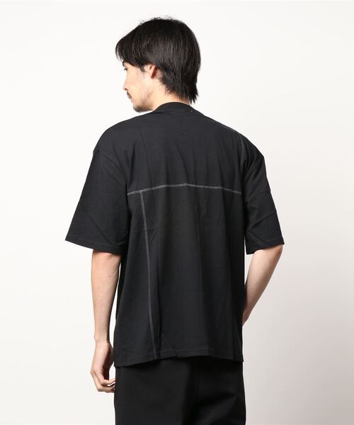 STYLEMIXER(スタイルミキサー)の「ベーシックステッチT(Tシャツ/カットソー・メンズ・ホワイト/ブラック/ベージュ・X-LARGE/MEDIUM/LARGE)」の17枚目の写真