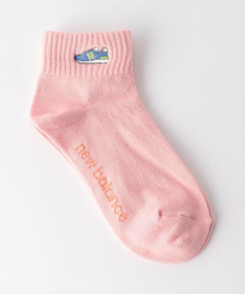 NEW BALANCE(ニューバランス)の「<NEW BALANCE(ニューバランス)> 3P ジュニアソックス 19cm-23cm(ソックス/靴下・キッズ・ブラック/ライトピンク・19-21cm/21-23cm)」の15枚目の写真