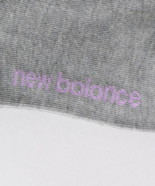 NEW BALANCE(ニューバランス)の「<NEW BALANCE(ニューバランス)> 3P ジュニアソックス 19cm-23cm(ソックス/靴下・キッズ・ブラック/ライトピンク・19-21cm/21-23cm)」の8枚目の写真