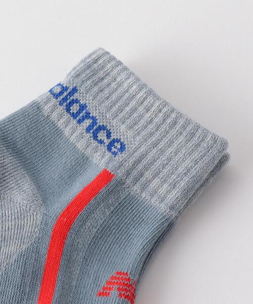 NEW BALANCE(ニューバランス)の「<NEW BALANCE(ニューバランス)> 3P ジュニアソックス 19cm-23cm(ソックス/靴下・キッズ・ブラック/ライトピンク・19-21cm/21-23cm)」の5枚目の写真