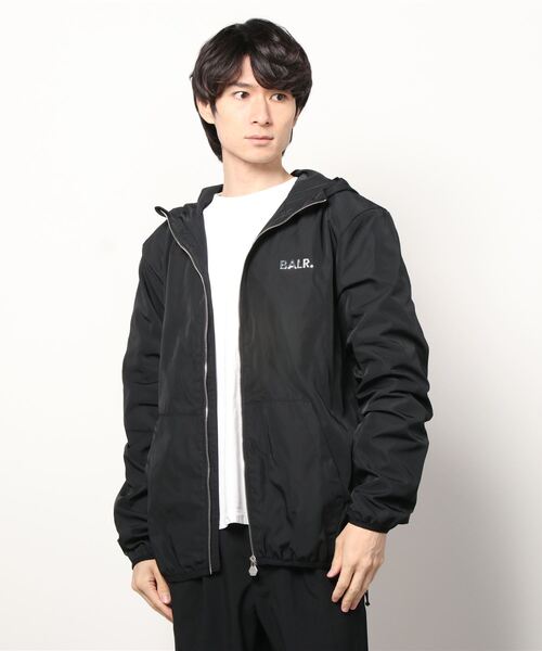 BALR　ボーラー　 MA-1　ブラック BALR.（ボーラー）の「BALR.（ボーラー）PADDED BOMBER JACKET