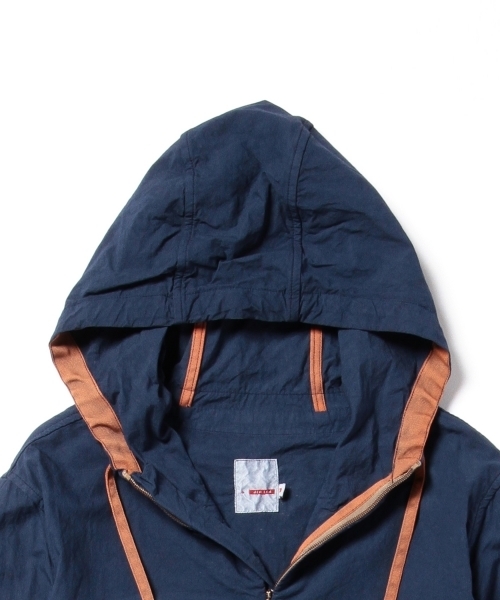 BEAMS PLUS(ビームスプラス)の「◎dip×BEAMS PLUS / 別注 ガーメントダイ ジップコート (ブルゾン・メンズ・ネイビー・SMALL/LARGE/MEDIUM)」の3枚目の写真