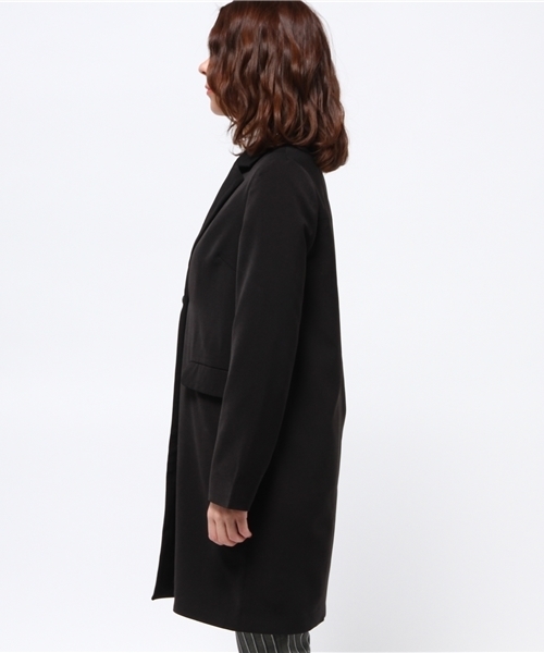 WEGO（ウィゴー）の「WEGO/チェスターコート（チェスターコート・レディース・ブラック/ベージュ/サックスブルー・FREE）」の9枚目の写真