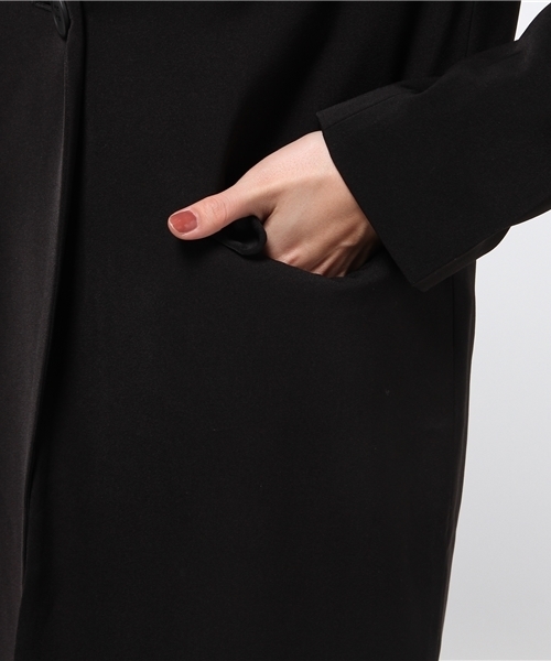 WEGO（ウィゴー）の「WEGO/チェスターコート（チェスターコート・レディース・ブラック/ベージュ/サックスブルー・FREE）」の5枚目の写真