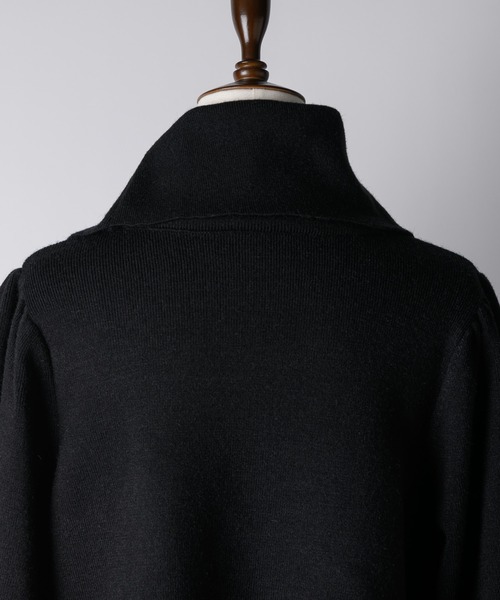 LA BELLE ETUDE（ラベルエチュード）の「アシメニットプリーツスカート3点SET（ワンピース・レディース・カーキ/ライトブルー/ブラック・FREE）」の21枚目の写真