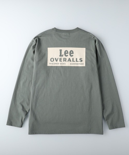 Lee（リー）の「【Lee】バックプリントロンＴ（Tシャツ/カットソー・メンズ・ブラック/ケリー/ブルー/ホワイト/パープル/キナリ・XL/L/M）」の20枚目の写真