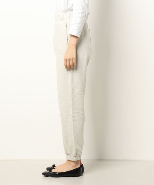LOWRYS FARM(ローリーズファーム)の「StanRayウラケパンツ 219730(スウェットパンツ・レディース・アイボリー/マスタード・FREE)」の3枚目の写真
