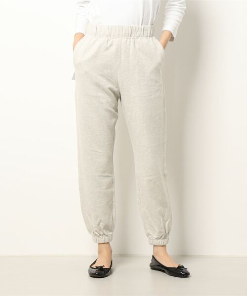 LOWRYS FARM(ローリーズファーム)の「StanRayウラケパンツ 219730(スウェットパンツ・レディース・アイボリー/マスタード・FREE)」の5枚目の写真