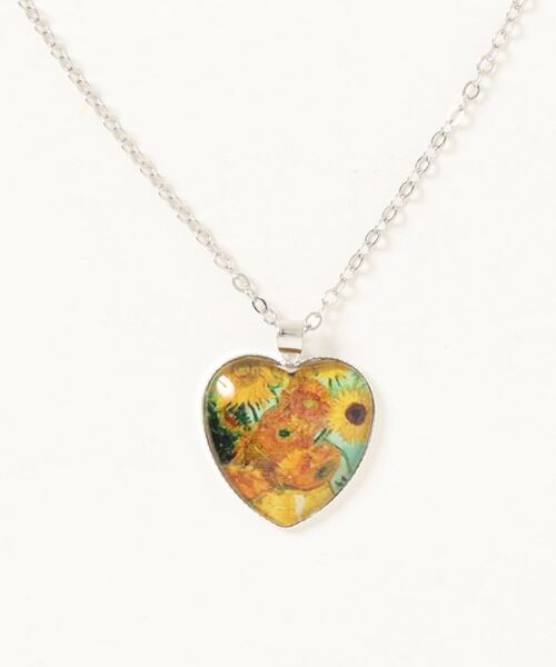 juweel（ユウェル）の「名画 ハートペンダント ネックレス（ネックレス・レディース・A/B/C/D/E/F/G/H/I/J/K/L・FREE）」の7枚目の写真