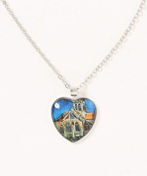 juweel（ユウェル）の「名画 ハートペンダント ネックレス（ネックレス・レディース・A/B/C/D/E/F/G/H/I/J/K/L・FREE）」の8枚目の写真