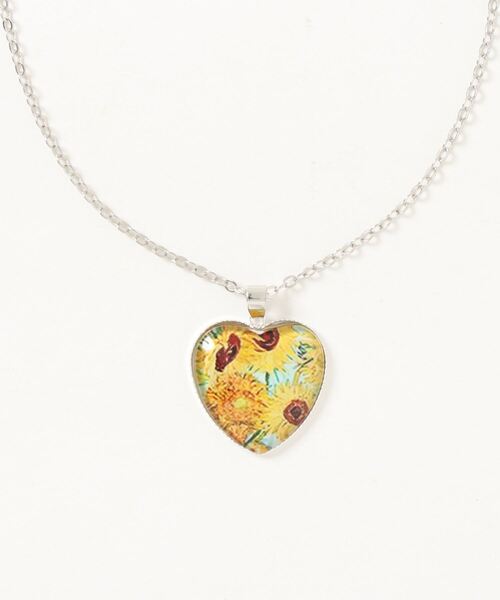 juweel（ユウェル）の「名画 ハートペンダント ネックレス（ネックレス・レディース・A/B/C/D/E/F/G/H/I/J/K/L・FREE）」の9枚目の写真