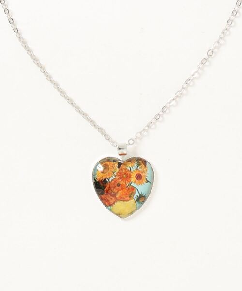 juweel（ユウェル）の「名画 ハートペンダント ネックレス（ネックレス・レディース・A/B/C/D/E/F/G/H/I/J/K/L・FREE）」の12枚目の写真