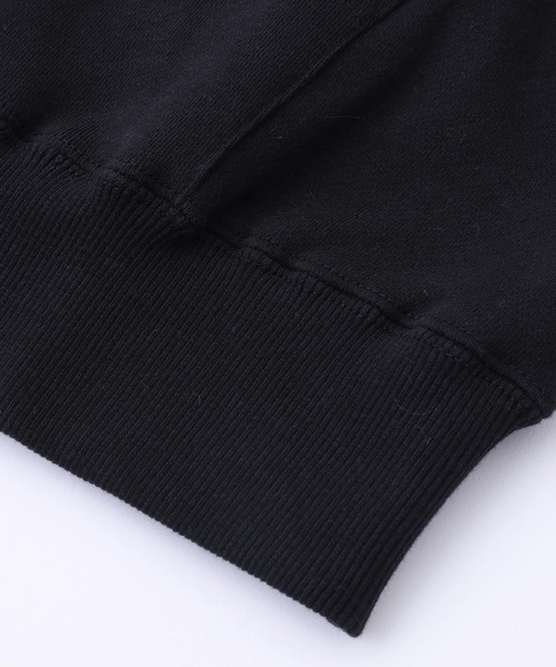 MILKFED.（ミルクフェド）の「EMBROIDERED BAR BIG SWEAT HOODIE（パーカー・レディース・ブラック/ベージュ/ネイビー/オフホワイト/ライトグリーン/ライトピンク/A/B/アッシュ・ONE SIZE）」の19枚目の写真