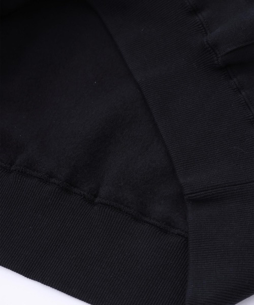 MILKFED.（ミルクフェド）の「EMBROIDERED BAR BIG SWEAT HOODIE（パーカー・レディース・ブラック/ベージュ/ネイビー/オフホワイト/ライトグリーン/ライトピンク/A/B/アッシュ・ONE SIZE）」の14枚目の写真