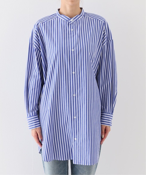 JOURNAL STANDARD LUXE（ジャーナルスタンダード　ラックス）の「アソート スタンドシャツ（シャツ/ブラウス・レディース・ホワイト/ネイビー/コバルトブルー・FREE）」の20枚目の写真