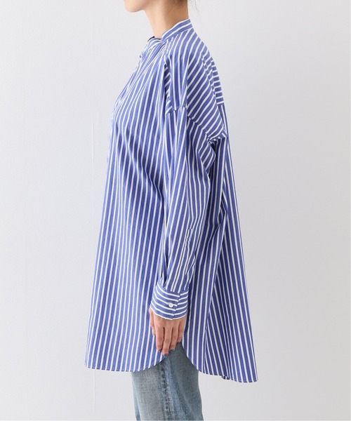 JOURNAL STANDARD LUXE（ジャーナルスタンダード　ラックス）の「アソート スタンドシャツ（シャツ/ブラウス・レディース・ホワイト/ネイビー/コバルトブルー・FREE）」の15枚目の写真