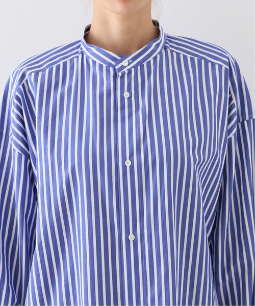JOURNAL STANDARD LUXE（ジャーナルスタンダード　ラックス）の「アソート スタンドシャツ（シャツ/ブラウス・レディース・ホワイト/ネイビー/コバルトブルー・FREE）」の18枚目の写真