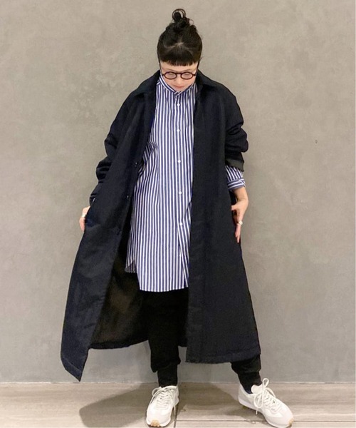 JOURNAL STANDARD LUXE（ジャーナルスタンダード　ラックス）の「アソート スタンドシャツ（シャツ/ブラウス・レディース・ホワイト/ネイビー/コバルトブルー・FREE）」の14枚目の写真