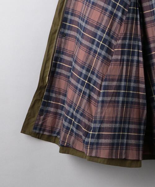 dahl'ia（ダリア）の「＜dahl'ia（ダリア）＞ALINE コート（その他アウター・レディース・オリーブ/ブラック・FREE）」の3枚目の写真