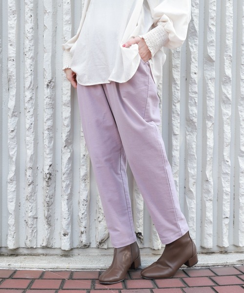 studio CLIP（スタディオクリップ）の「【満点いつものパンツ】柔らかストレッチイージーパンツ[プラスサイズ]（その他パンツ・レディース・ラベンダー/グリーン/ブルー/モカ/スモーク/オフホワイト/マスタード/カーキ/イエロー系その他/ダークグレー・LARGE/SMALL/XX-LARGE/X-LARGE/XXX-LARGE/MEDIUM）」の8枚目の写真