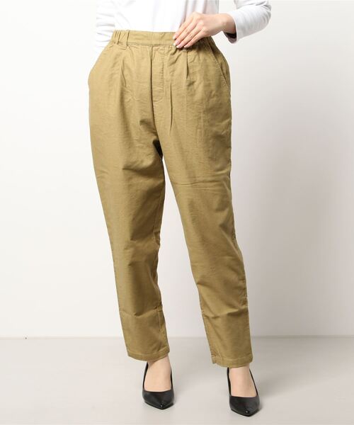 studio CLIP（スタディオクリップ）の「【満点いつものパンツ】柔らかストレッチイージーパンツ[プラスサイズ]（その他パンツ・レディース・ラベンダー/グリーン/ブルー/モカ/スモーク/オフホワイト/マスタード/カーキ/イエロー系その他/ダークグレー・LARGE/SMALL/XX-LARGE/X-LARGE/XXX-LARGE/MEDIUM）」の10枚目の写真