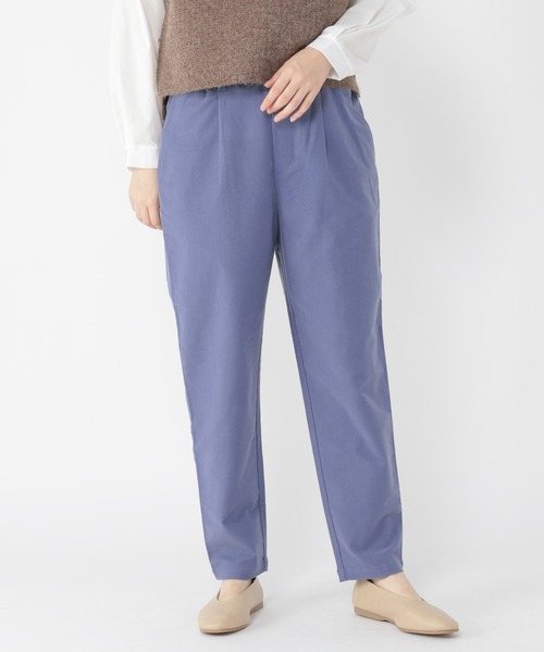 studio CLIP（スタディオクリップ）の「【満点いつものパンツ】柔らかストレッチイージーパンツ[プラスサイズ]（その他パンツ・レディース・ラベンダー/グリーン/ブルー/モカ/スモーク/オフホワイト/マスタード/カーキ/イエロー系その他/ダークグレー・LARGE/SMALL/XX-LARGE/X-LARGE/XXX-LARGE/MEDIUM）」の7枚目の写真