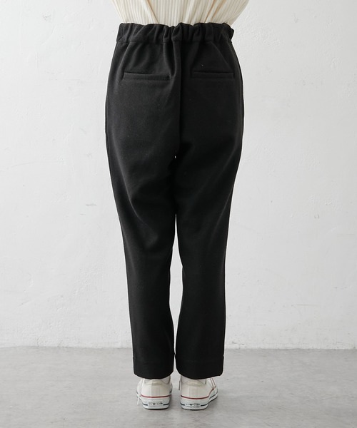 PUAL CE CIN（ピュアルセシン）の「圧縮ジャージテーパードパンツ（その他パンツ・レディース・チャコールグレー/ブラック/オートミール・FREE）」の11枚目の写真