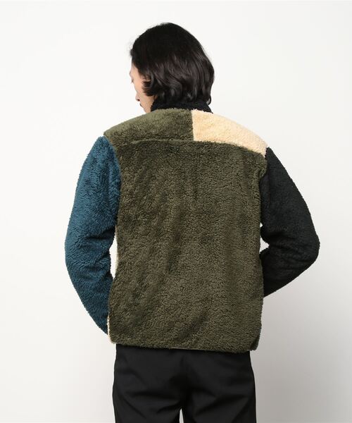 Mac-House（マックハウス）の「CAPTAIN STAG キャプテンスタッグ ボアスタンドジャケット（その他アウター・メンズ・ブラック/ベージュ/ネイビー・M/L/XL）」の21枚目の写真