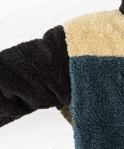 Mac-House（マックハウス）の「CAPTAIN STAG キャプテンスタッグ ボアスタンドジャケット（その他アウター・メンズ・ブラック/ベージュ/ネイビー・M/L/XL）」の11枚目の写真