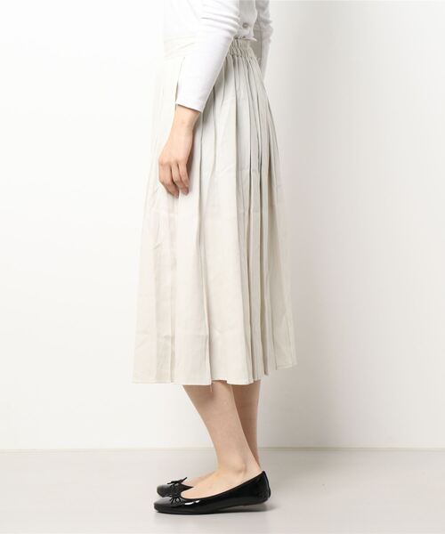 FREE STYLISTS（フリー スタイリスト）の「春新品　プリーツスカート（スカート・レディース・グリーン/ブラウン/ブラック/ボルドー/グレー/ライトベージュ・M/S/L）」の8枚目の写真