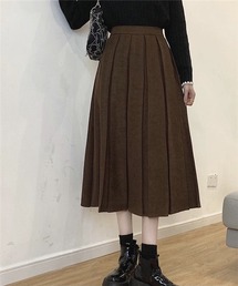 春新品　プリーツスカート