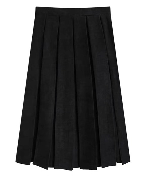 FREE STYLISTS（フリー スタイリスト）の「春新品　プリーツスカート（スカート・レディース・グリーン/ブラウン/ブラック/ボルドー/グレー/ライトベージュ・M/S/L）」の11枚目の写真