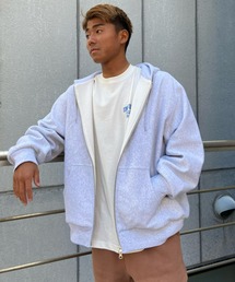 DEAR LAUREL | DEAR LAUREL/ディアローレル ビッグフード 　ジップアップパーカー D21F1201(パーカー)