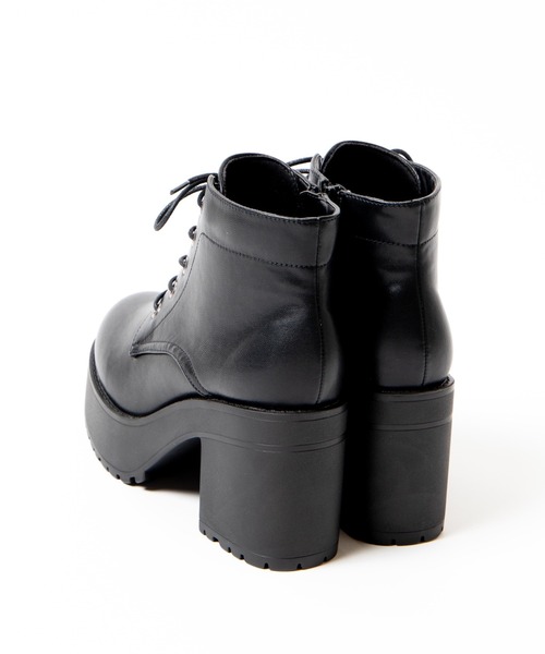 WEGO(ウィゴー)の「WEGO/ヒールブーツ(ブーツ・レディース・ブラック/ブラック系その他・MEDIUM/LARGE)」の17枚目の写真