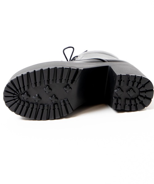 WEGO(ウィゴー)の「WEGO/ヒールブーツ(ブーツ・レディース・ブラック/ブラック系その他・MEDIUM/LARGE)」の14枚目の写真