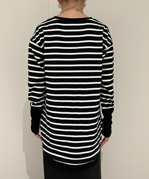トゥジュー TOUJORS 限定ボーダーTシャツ カットソー 2025年最新】TOUJOURS ボーダーの人気アイテム - メルカリ