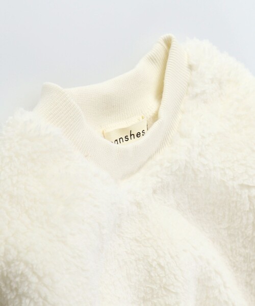 BRANSHES(ブランシェス)の「ボアワンピース(ワンピース・キッズ・ライトグレー/ピンク/アイボリー・90/100/110/120/130/140/150)」の17枚目の写真