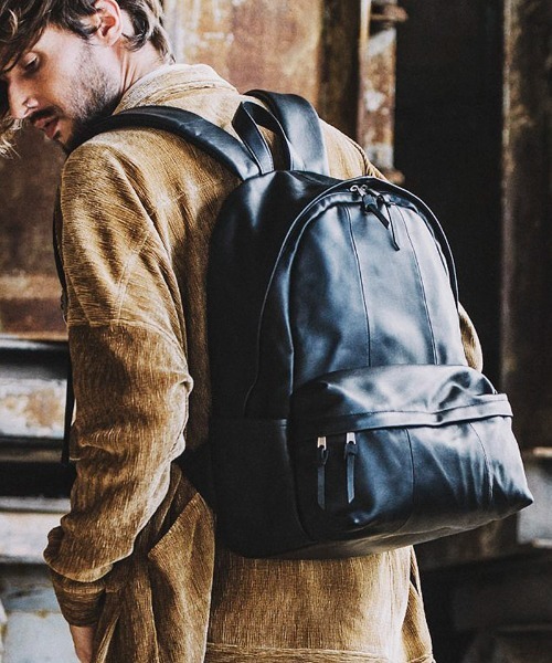 NO ID.（ノーアイディ）の「mko10222-ｶｳﾚｻﾞｰﾊﾞｯｸﾞﾊﾟｯｸ（バックパック/リュック・メンズ・ブラック・ONE SIZE）」の12枚目の写真