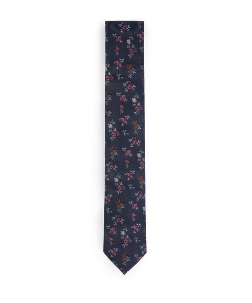 Ted Baker(テッドベーカー)の「ARROE フローラルプリント シルク ネクタイ(ネクタイ・メンズ・ダークブルー・O/S)」の1枚目の写真