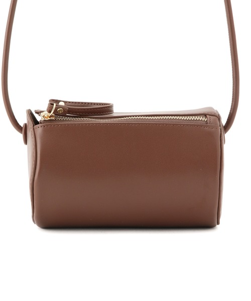 ROPE' PICNIC(ロペピクニック)の「【WEB限定】スムースドラム型ミニショルダーバッグ(ドラムバッグ・レディース・ブラック/ベージュ/ブラウン・FREE)」の6枚目の写真