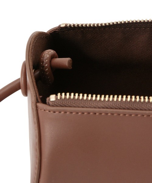 ROPE' PICNIC(ロペピクニック)の「【WEB限定】スムースドラム型ミニショルダーバッグ(ドラムバッグ・レディース・ブラック/ベージュ/ブラウン・FREE)」の8枚目の写真