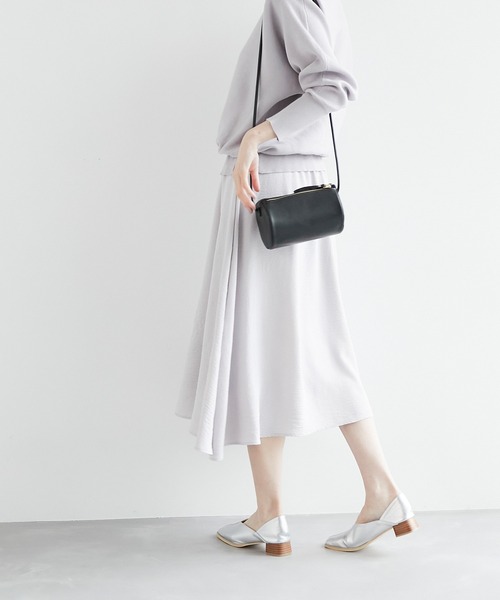 ROPE' PICNIC(ロペピクニック)の「【WEB限定】スムースドラム型ミニショルダーバッグ(ドラムバッグ・レディース・ブラック/ベージュ/ブラウン・FREE)」の19枚目の写真