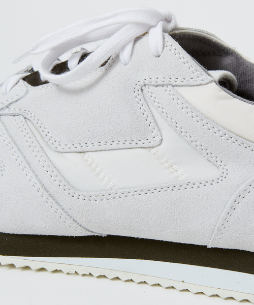 REPRODUCTION OF FOUND（リプロダクションオブファウンド）の「【REPRODUCTION OF FOUND】ブリティッシュ ミリタリー トレーナー（スニーカー・メンズ・ホワイト/ベージュ・41/42/43）」の4枚目の写真