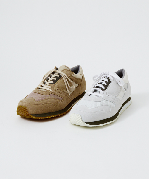 REPRODUCTION OF FOUND（リプロダクションオブファウンド）の「【REPRODUCTION OF FOUND】ブリティッシュ ミリタリー トレーナー（スニーカー・メンズ・ホワイト/ベージュ・41/42/43）」の16枚目の写真